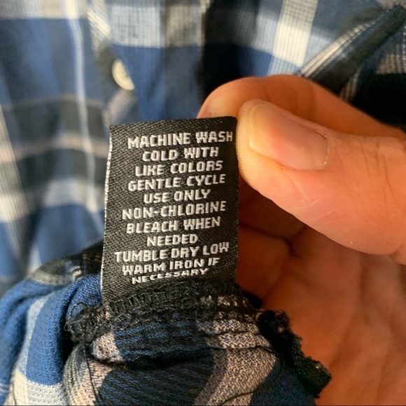 Buckle Black Athletic Fit Plaid Shirt XXXL 3XL - Picture 7 of 9